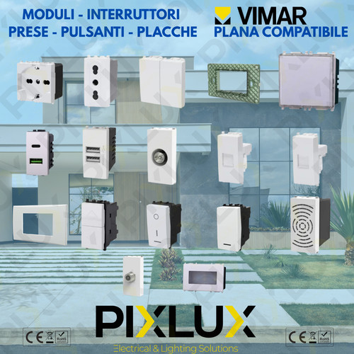 Vimar plana compatibile presa - compatibile,