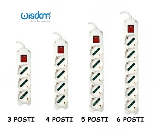 Multipresa elettrica 5 - -,