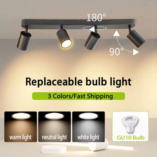 Gu10 faretto binario led - gu10, a