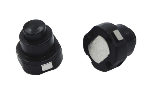 Interruttore pulsante nero - a,