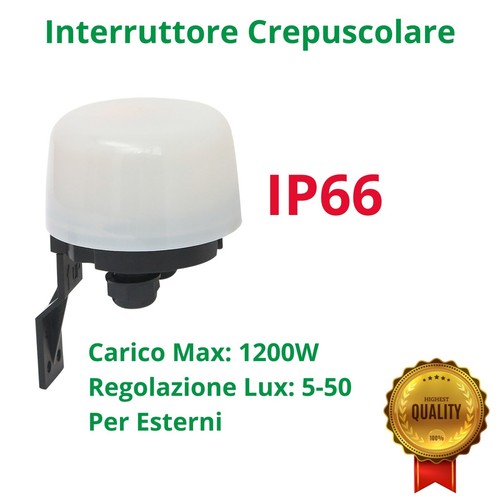 Interruttore crepuscolare - interruttore, da
