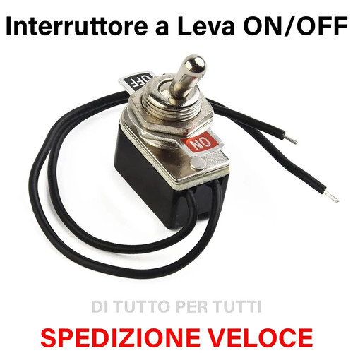 Interruttore levetta off - interruttore, on