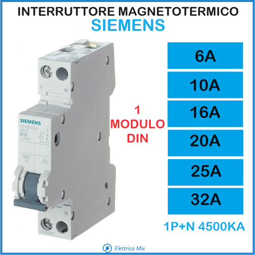 Interruttore magnetotermico - interruttore,