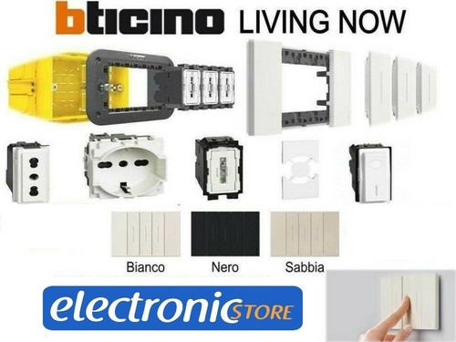 Stock living now bticino prese - now,